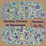 AI Fantasy Flowers Papers