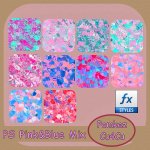 PS Pink&Blue Mix Styles