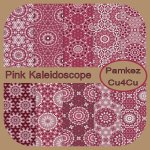 Pink Kaleidoscope Papers