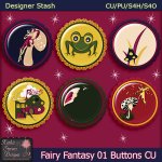 Fairy Fantasy 01 Buttons CU FS