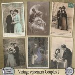 Vintage Ephemera Couples 2