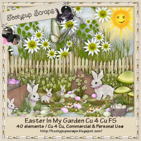 Easter In My Garden Cu 4 Cu Mix FS - Click Image to Close