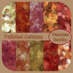 Painted Autumn Papers