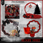 Clusters Frame PU - Bloody Night