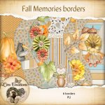 Fall Memories borders