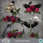 Gothic Heart Clusters