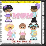 Gift For Mom Layered Templates - CU