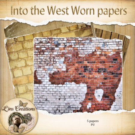 Into the West worn papers
