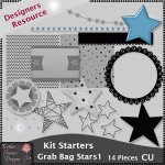Kit Starters Grab Bag Stars 1 - CU Templates
