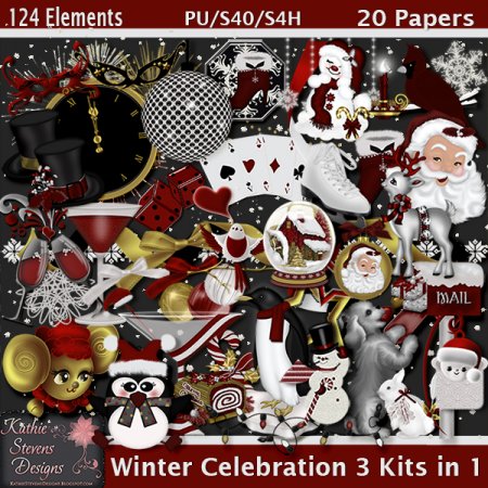 Winter Celebration 3 Kits In 1