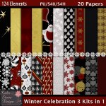 Winter Celebration 3 Kits In 1 Tagger Size