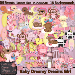 Baby Dreamy Dreams Girl With Bonus - Tagger Size