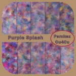 Purple Splash Papers