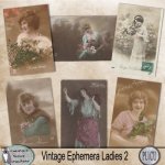 Vintage Ephemera Ladies 2