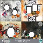 Halloween Adventure Quick Pages