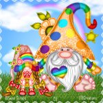 Rainbow Gnomes by SwanScraps