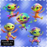 AI - Cute Dancing Alien