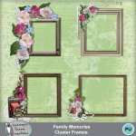 Family Memories cluster frames