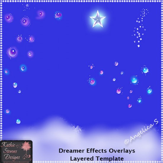Dreamer Effects Overlays - Layered Template CU - Click Image to Close