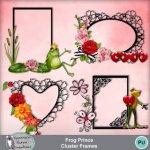Frog Prince Cluster Frames
