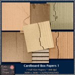 Cardboard Box Papers 1 CU