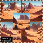 AI - Desert Landscapes