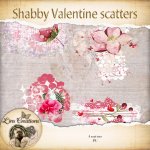 Shabby Valentine scatters