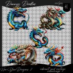 AI generated New Years Dragons 2