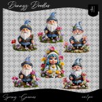 AI generated Spring gnomes