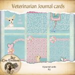 Veterinarian journal cards