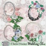 Wedding Chic cluster frames