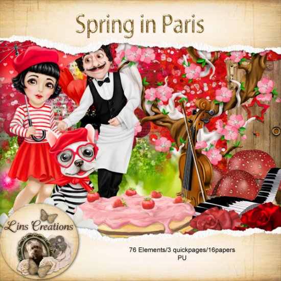 Spring in Paris - Click Image to Close