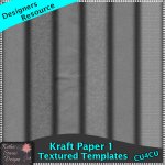 Kraft Paper Templates Set 1 CU4CU