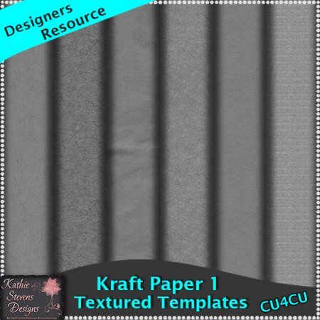 Kraft Paper Templates Set 1 Tagger CU4CU