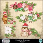 Christmas Creatures Clusters