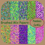 Brushed Mix Papers