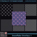 Snowflake Overlays 1 Tagger Size CU