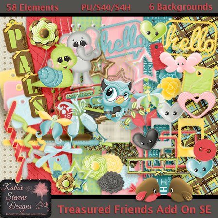 Treasured Friends Kit - Tagger Size Add On - Store Exclusive