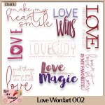 Love Wordart 002 - CU4CU
