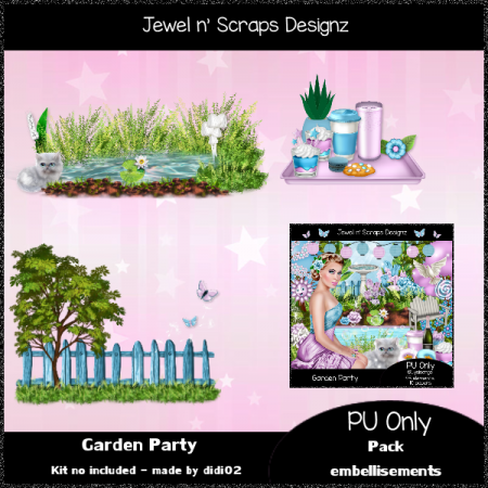 Embellishments - Garden Party