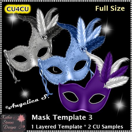 Mask Template 3 - Layered Template CU4CU