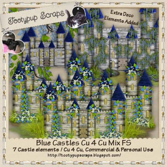 Blue Castles Cu 4 Cu Mix FS - Click Image to Close