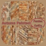 Autumn Painted Papers