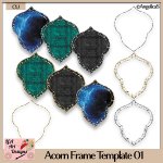 Acorn Frame Template 01 - CU