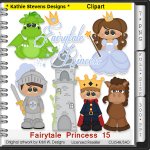 Fairytale Princess Clipart - CU