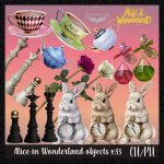 Alice In Wonderland objects