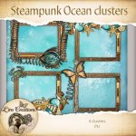 Steampunk ocean clusters