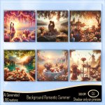 AI-BG-Romantic Summer