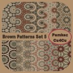 Brown Patterns Set 5