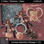 Loving Valentine Vintage 1 CU TS